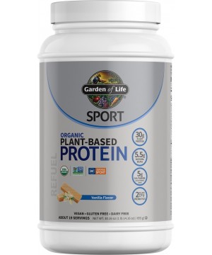 Sport Organic Plant-Based Protein - Vanilka - 855g